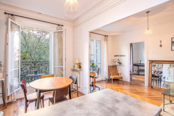 Métro Goncourt - Charmant 3 pièces avec balcon filant –