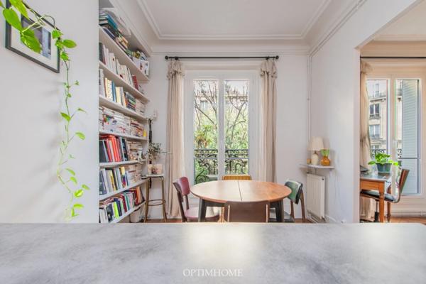 Métro Goncourt - Charmant 3 pièces avec balcon filant –