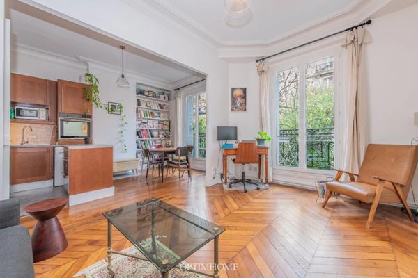 Métro Goncourt - Charmant 3 pièces avec balcon filant –