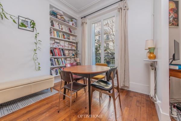 Métro Goncourt - Charmant 3 pièces avec balcon filant –