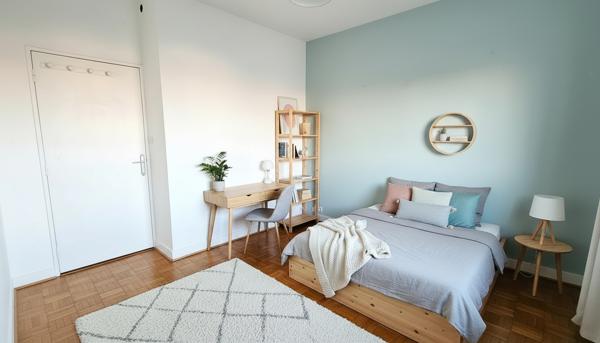 T4 pièces avec balcon et parking