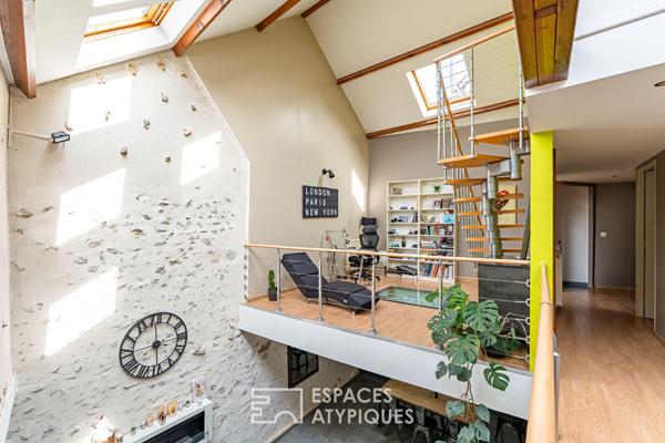 Loft rénové sur les hauteurs d’Orgeval