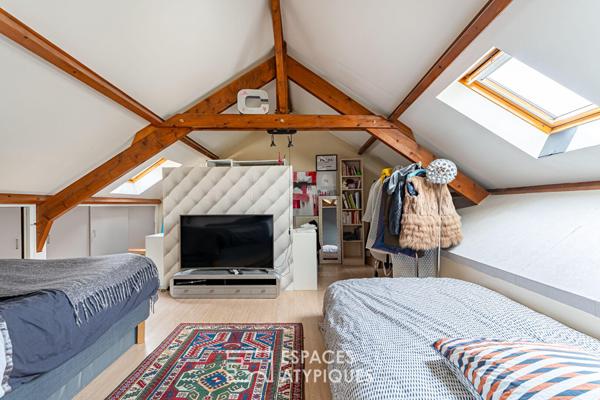Loft rénové sur les hauteurs d’Orgeval