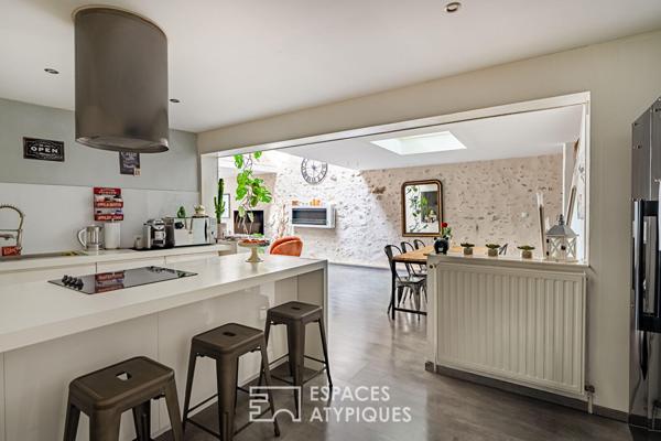 Loft rénové sur les hauteurs d’Orgeval