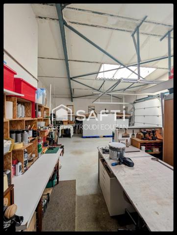 PLERIN -LOFT AVEC ATELIER ET GARAGE-144M²-JARDIN -POTAGER