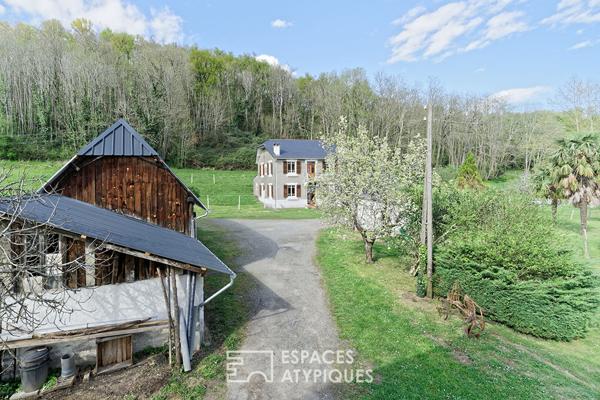 Ancien Moulin dans un écrin de verdure