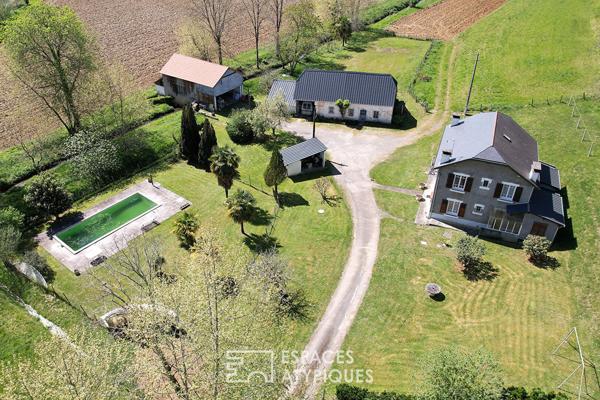 Ancien Moulin dans un écrin de verdure