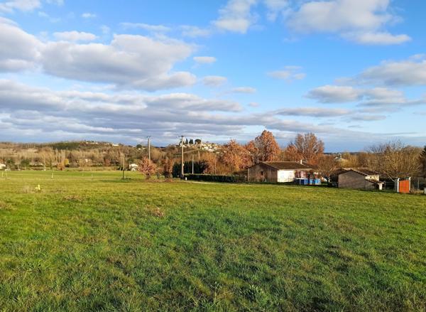 Terrain à bâtir - borné viabilisé - plat - 2852m2