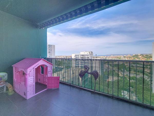 Appartement Marseille 4 pièce(s) 85 m2  vue dégagé calme