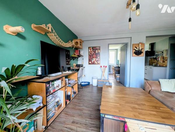 Nantes - Procé - Appartement 51,29m²- deux chambres - garage
