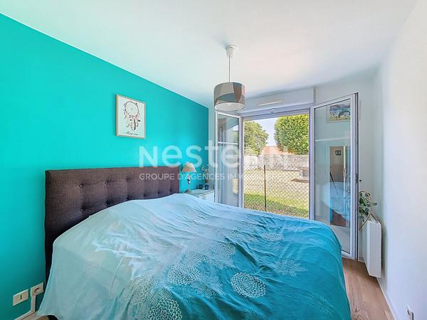 Morangis  3 pieces en rez-de-jardin avec exterieur et garage-double