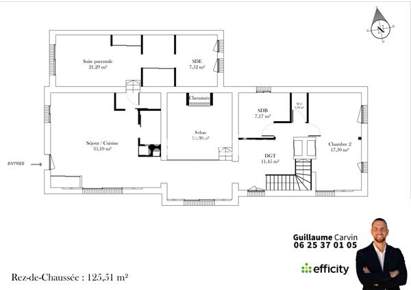 Maison 6 pièces - 202 m² Bien prestige