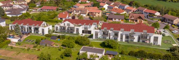 Ay-sur-Moselle – T3 de 61 m² avec terrasse de 23m², cave et stationnement en sous-sol