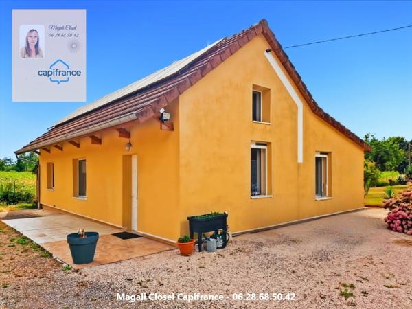 Maison à vendre 5 pièces PIERRE DE BRESSE (71)