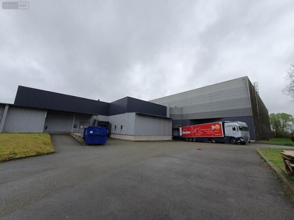 Entrepôt et bureaux à vendre à La-Ferté-Bernard dans la Sarthe (72400), ref : 365