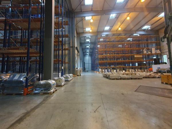 Entrepôt et bureaux à vendre à La-Ferté-Bernard dans la Sarthe (72400), ref : 365