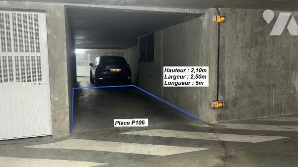 PLACE DE PARKING SÉCURISÉ 12,5 M² – SEYNOD