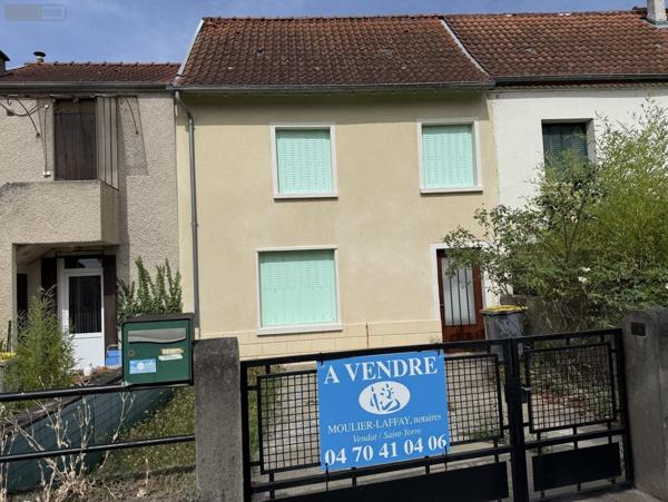 Maison à vendre à Saint-Yorre dans l'Allier (03270), ref : 2025/958-03020