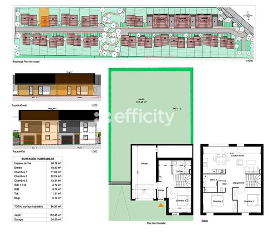 Maison 4 pièces - 94 m²
