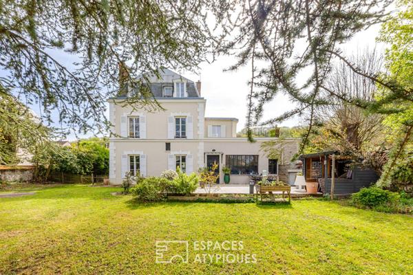 Maison de maître d’exception au coeur de Mézières-sur-Seine