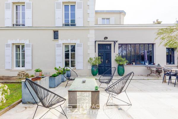 Maison de maître d’exception au coeur de Mézières-sur-Seine