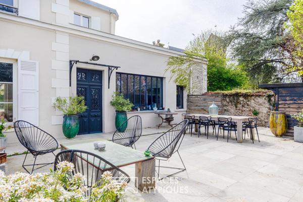 Maison de maître d’exception au coeur de Mézières-sur-Seine