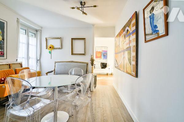 Au pied du métro Saint-Mandé, charmant 2/3 pièces