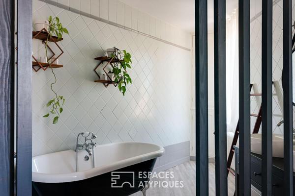 Maison bourgeoise rénovée avec piscine sur les bords de Saône