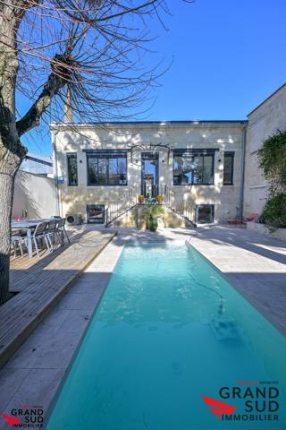 Superbe chartreuse familiale – 4 chambres, piscine chauffée, garage – Bègles
