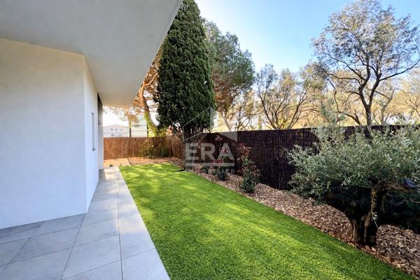 A vendre - Mas Vermeil - Appartement neuf - Deux chambres - terrasse et jardin