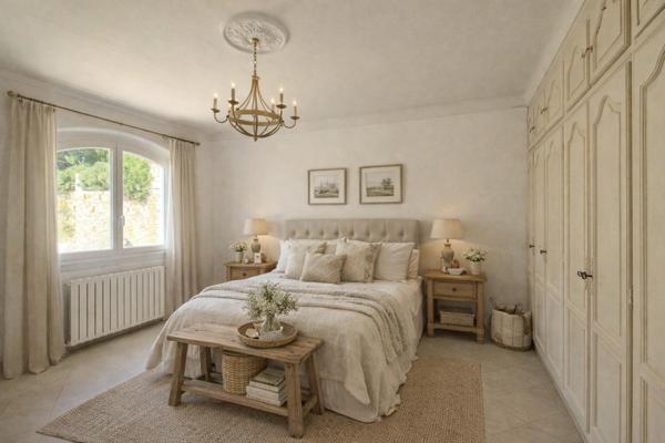 A RENOVER  avec vue exceptionnelle sur le château, maison de ville T5 - 3 chambres de 146m2  sur terrain de 170m2 environ avec terrasse, jardinet et atelier/ studio à aménager - tout à pied, GRIMAUD-VILLAGE