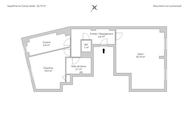 Appartement Neuilly-sur-Seine - PONT DE NEUILLY