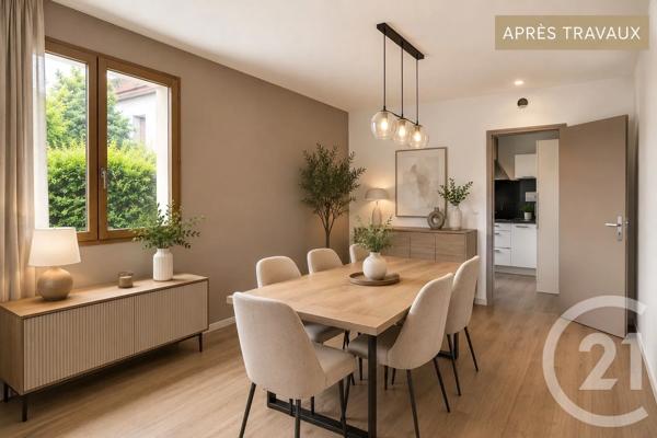 Maison à vendre  3 pièces - 68,68 m 2   LES PAVILLONS SOUS BOIS  - 93