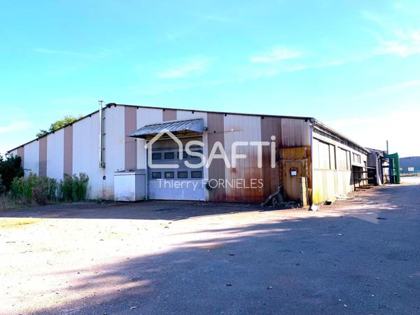 Batiment industriel à fort potentiel!