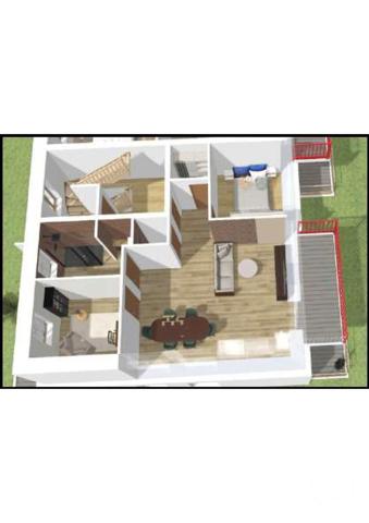 Appartement F3 à vendre  3 pièces - 55,31 m2 LES GRANGETTES - 25