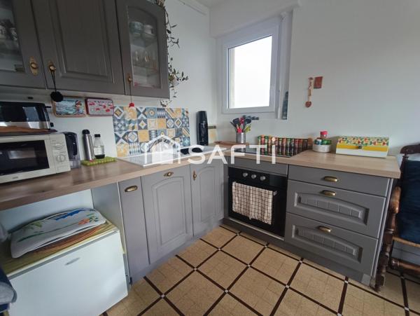 Appartement T3 à 1 minute de la plage