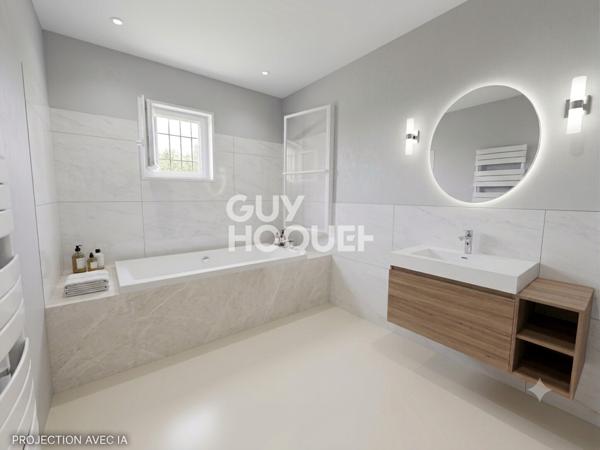 4 CHAMBRES, DÉPENDANCE ET GARAGE DOUBLE