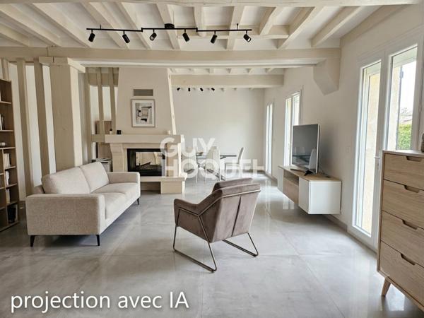 4 CHAMBRES, DÉPENDANCE ET GARAGE DOUBLE