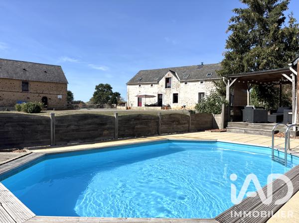Maison à vendre 9 pièces 244 m² Blandouet-Saint Jean
