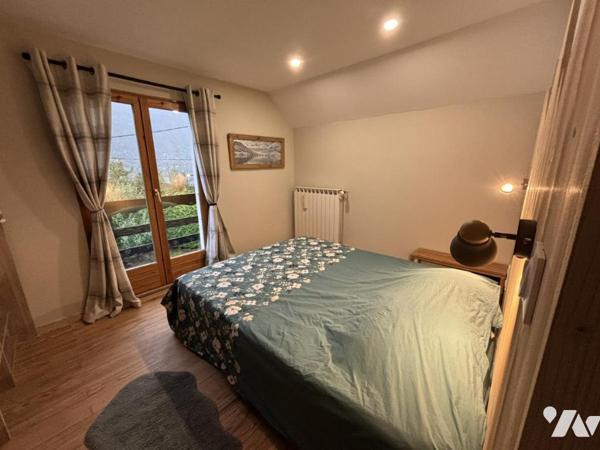 SAINT GERVAIS LES BAINS, magnifique chalet traditionnel rénové de 142 m2 avec vue Mont blanc