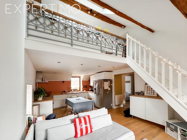 Boissy-sous-Saint-Yon (91790) Coup de cœur assuré ! appartement lumineux avec mezzanine, terrasse et parking – Vue dégagée sur le parc