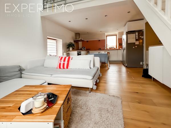 Boissy-sous-Saint-Yon (91790) Coup de cœur assuré ! appartement lumineux avec mezzanine, terrasse et parking – Vue dégagée sur le parc