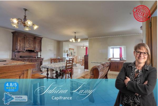 Maison à vendre 5 pièces MAREUIL EN BRIE (51270) Maison avec de Beaux volumes et multiples possibilités