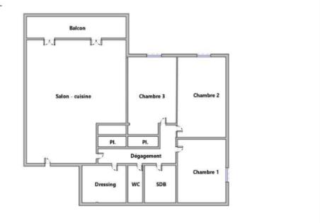 Appartement à vendre 4 pièces 81 m² Marseille 12