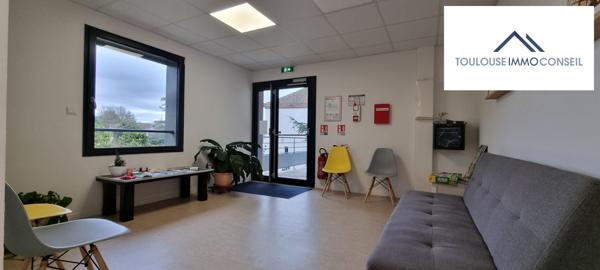 bureau individuel avec espaces communs