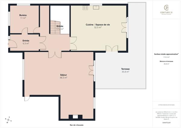 Maison à vendre  8 pièces - 262 m 2   RAMBOUILLET  - 78