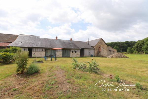 35890 LAILLÉ - Longère + Grange - 6 Pièces  - 169 m2