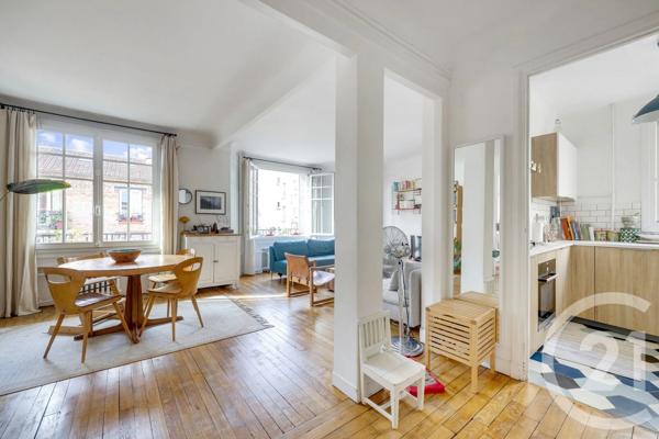 Appartement F3 à vendre  3 pièces - 71 m 2   MONTROUGE  - 92