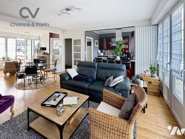 LISIEUX Centre Appartement traversant et lumineux de 77m² 