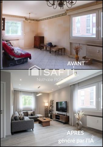 Appartement en centre ville